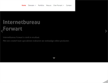 Tablet Screenshot of forwart.nl